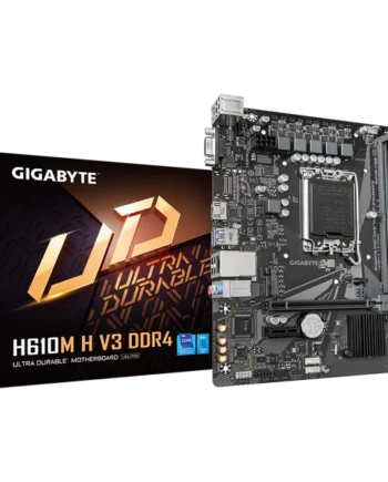 Gigabyte H610M H V3 DDR4 Micro ATX (mATX) Intel Motherboard | Intel LGA1700 Socket