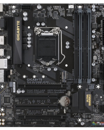 Gigabyte Intel B250 LGA1151 DDR4 Micro ATX Motherboard GA-B250M-D3H
