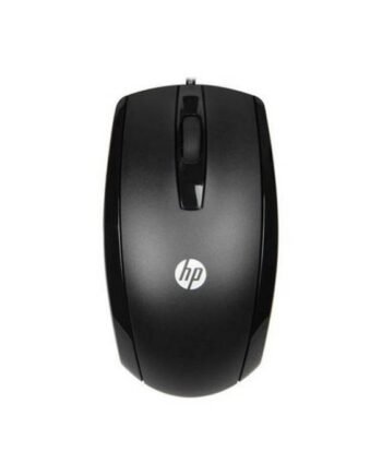 HP X500 Wired Mouse Black 1.8M Cable Length for Desktop and Laptop Computers