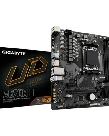 Gigabyte A620M H Micro ATX (mATX) AMD Gaming Motherboard | AMD AM5 Socket